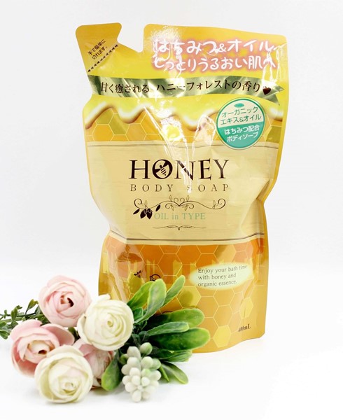 Hình ảnh của Sữa tắm Honey dưỡng ẩm, làm mịn dạng gel (loại túi)