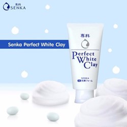 Hình ảnh của Sữa Rửa Mặt Tạo Bọt Chiết Xuất Đất Sét Trắng Shiseido Senka 120g