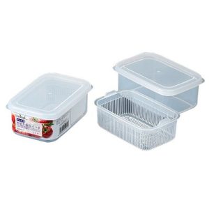 Hộp nhựa đựng thực phẩm 2 lớp 600ml Nakaya