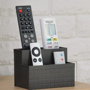 Khay đựng bút, điều khiển 4 ngăn Inomata (màu ghi)