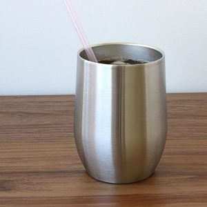 Cốc giữ nhiệt chân không 2 lớp inox 304 Kakusee (400ml dáng bầu)