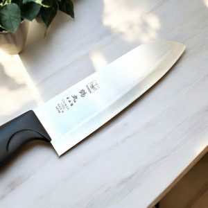 Dao thái nhà bếp đầu nhọn Nikken Santoku 28.5cm