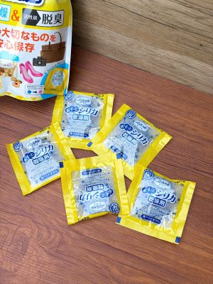 Set 12 gói hút ẩm an toàn cho thực phẩm, đồ khô Hakugen