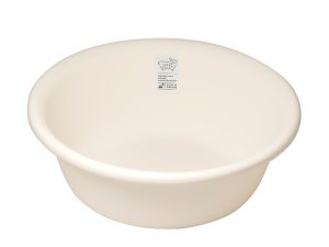Chậu nhựa tròn Sanada màu trắng (mẫu 1)