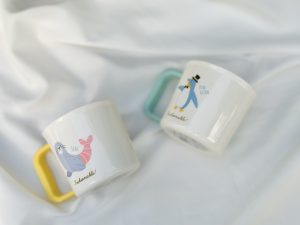 Cốc uống nước cho bé có tay cầm Nakano