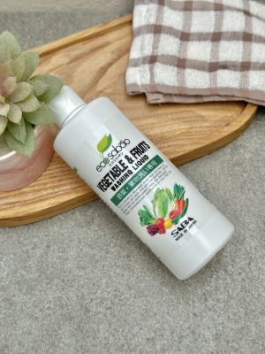 Chai dung dịch rửa rau củ quả 100% chiết xuất tự nhiên EcoSabao