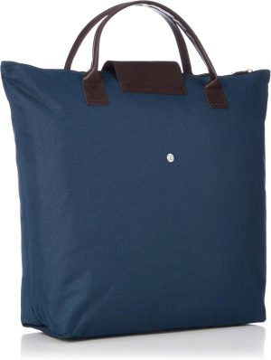 Túi xách đựng đồ có thể gấp gọn cỡ lớn Pearl Life (xanh navy)