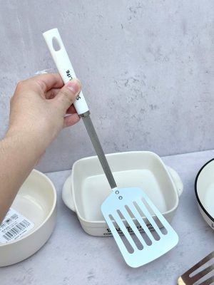 Xẻng lật có rãnh inox, tay cầm chống nóng Echo 31cm